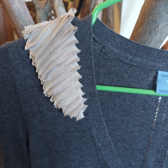 Vintage Simply Vera Wang Cardigan Women's Medium - Picture 3 of 5